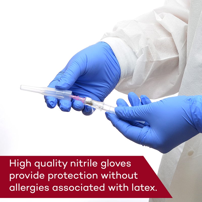 Dealmed Medical Exam Gloves â€“ 200 Count XS Nitrile Gloves, Disposable Non-Irritating Latex Free, Multi-Purpose Use for a First Aid Kit and Medical Facilities - Image 3